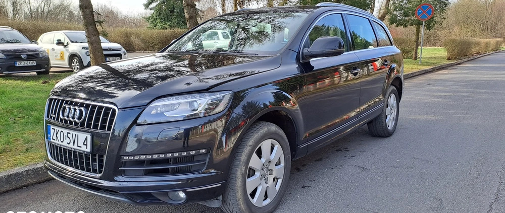 Audi Q7 cena 59000 przebieg: 283000, rok produkcji 2012 z Koszalin małe 277